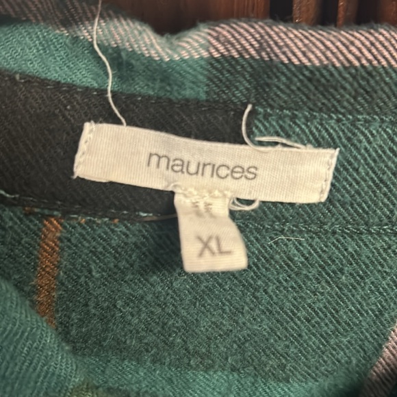 Maurices Flannel Shirt - Picture 2 of 4